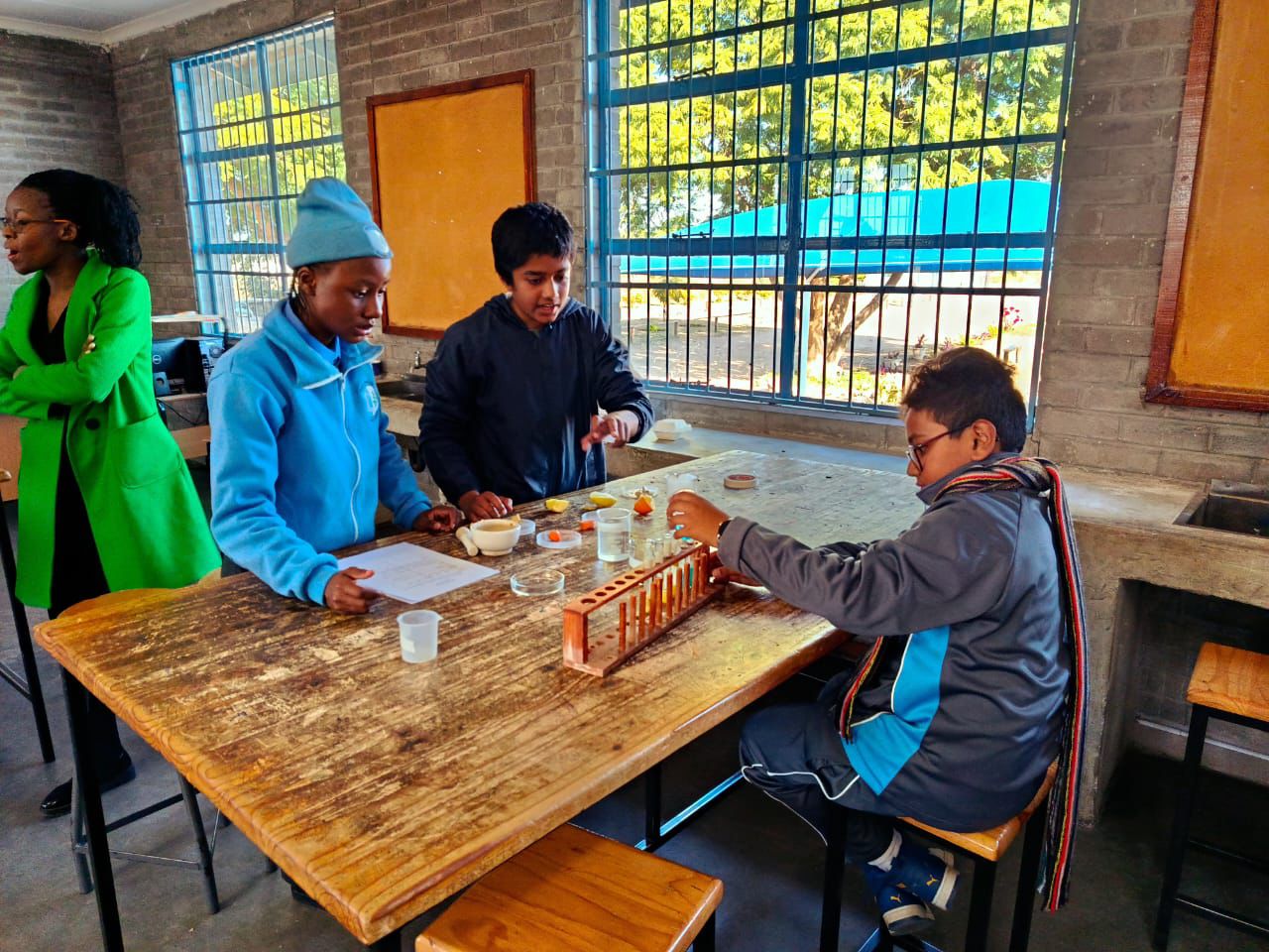 Science fair project exhibition